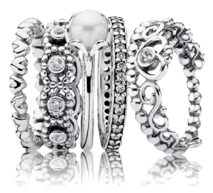 Many Pandora rings to choose from! Close to Methuen, Lawrence, Dracut, Andover, Derry, Windham, Pelham,  and  Atkinson.