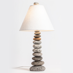 Funky Rock Cottage Lamp